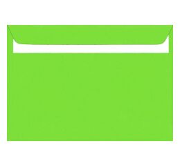 Barevná obálka C6 zelená