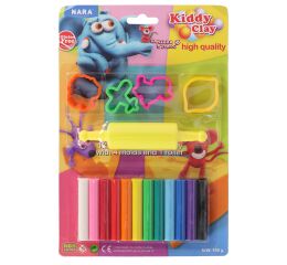 Plastelína / modelína NARA sada 12 barev s tvořítky