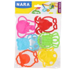 Sada 6 vykrajovátek NARA - zvířátka