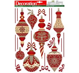 Vánoční fólie sklo 887538