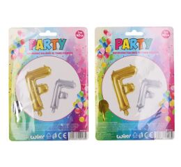 Balonky nafukovací ve tvaru písmene F