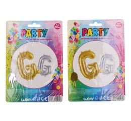 Balonky nafukovací ve tvaru písmene G