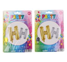 Balonky nafukovací ve tvaru písmene H