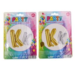 Balonky nafukovací ve tvaru písmene K