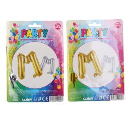 Balonky nafukovací ve tvaru písmene M