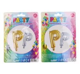 Balonky nafukovací ve tvaru písmene P