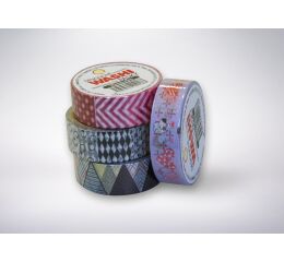 Washi lepící páska GEOMETRY 15mm x 5m
