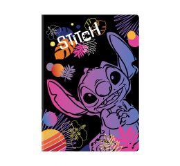 Sešit A4 60 listů Stitch black vzor 1 linka