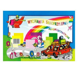 Sešit samolepících papírů B5 Fluo