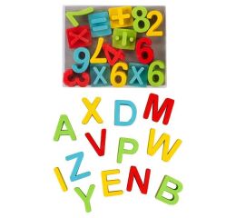 Dekorační pryž Písmena a čísla