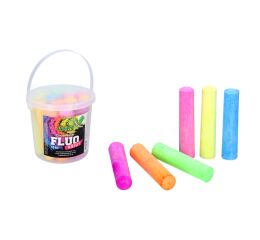 Křídy chodníkové FLUO 15 barev