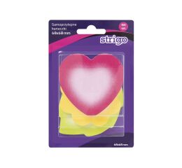 Samolepící bloček Strigo 150 ks tvary