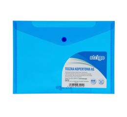 Obálka s drukem A5 PP HORIZONTAL modrá