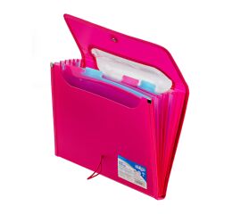 Složka A4 s 6 kapsami STRIGO růžová