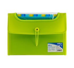 Složka A4 s 6 kapsami STRIGO zelená