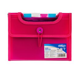 Složka A5 s 6 kapsami STRIGO růžová