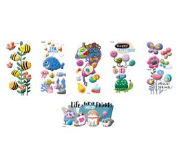 Samolepka 3D Rock Art set 8