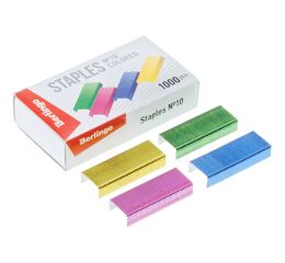 Spony do sešívačky Berlingo No.10 barevné