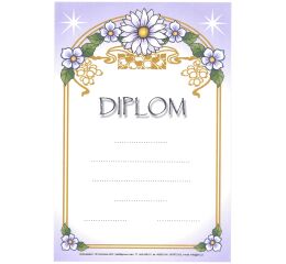 Papírový diplom A5 Jiko