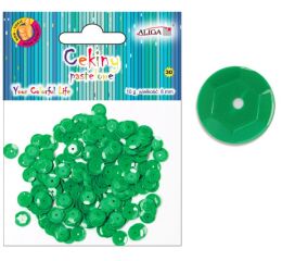 Flitry 10 g pastelové zelené