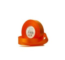 Atlasová stuha 25 mm oranžová - 03