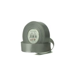 Atlasová stuha 38 mm stříbrná - 18