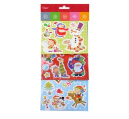 Vánoční samolepky - sada