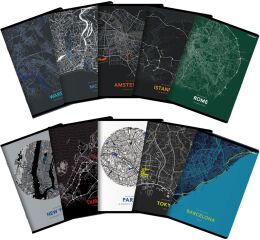 Sešit A5 80 listů Monochrome link.