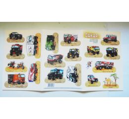 Vystřihovánky Dakar