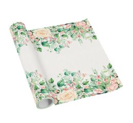 Běhoun stolní airlaid 40x500cm Floral Moments
