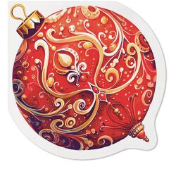 Papírový ubrousek Airlaid Decorative Bauble