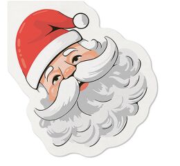 Papírový ubrousek Airlaid Classic Santa Claus