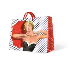 Taška PAW lux střední Happy Lady