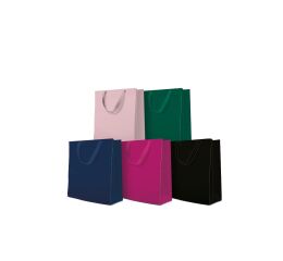 Papírová taška PAW Monocolor Dark střední