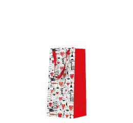 Papírová taška PAW Purfect Heart Design  DEO