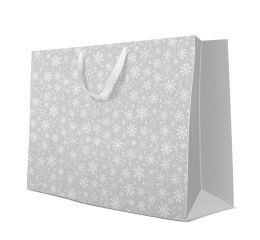 Vánoční taška Paw Color Snowflakes XXL podélná