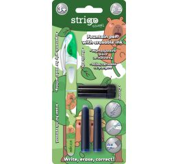 Gumovací pero na bombičky Strigo Kapybara zelená