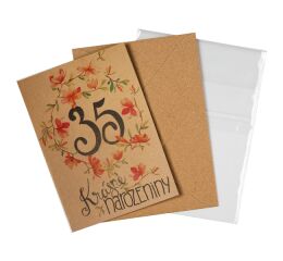 Přání BeBechy 35 Krásné narozeniny