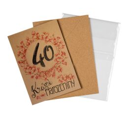 Přání BeBechy 40 Krásné narozeniny