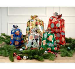 Vánoční sáček Cloches 25 x 40 cm