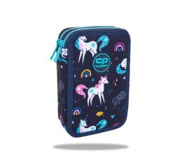 Penál 2 zipy Jumper MRS UNICORN - vybavený