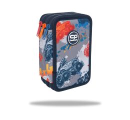 Penál 3 zipy Jumper Offroad - vybavený