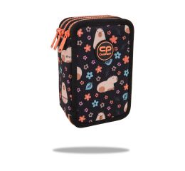 Penál 3 zipy Jumper Kapybara - vybavený