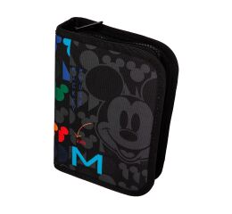 Penál 1 zip Clipper Mickey - prázdný