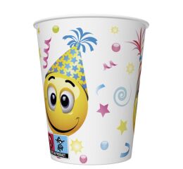 Papírový kelímek 0,25l Smile Icons and Balloons