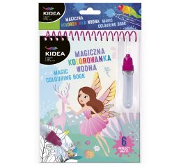 Magické vodové omalovánky se štětcem pro naplnění vodou - VÍLY