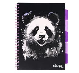 Blok A4/100l 80g PANDA spirála s rozřaďovačem
