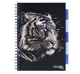 Blok A4/100l 80g TYGR spirála s rozřaďovačem