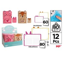 Památník plyšový set 2 ks liška, králík