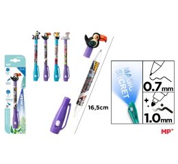 Propiska Secret Pen 2 in 1 na blistru se zvířátky